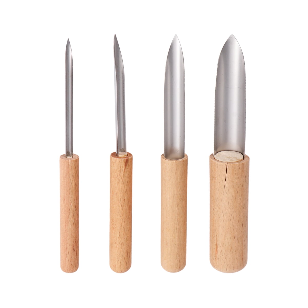 4 Pcs Clay Tools Cutter Ceramic Pottery Punch Hole Sculpture Wax Model
