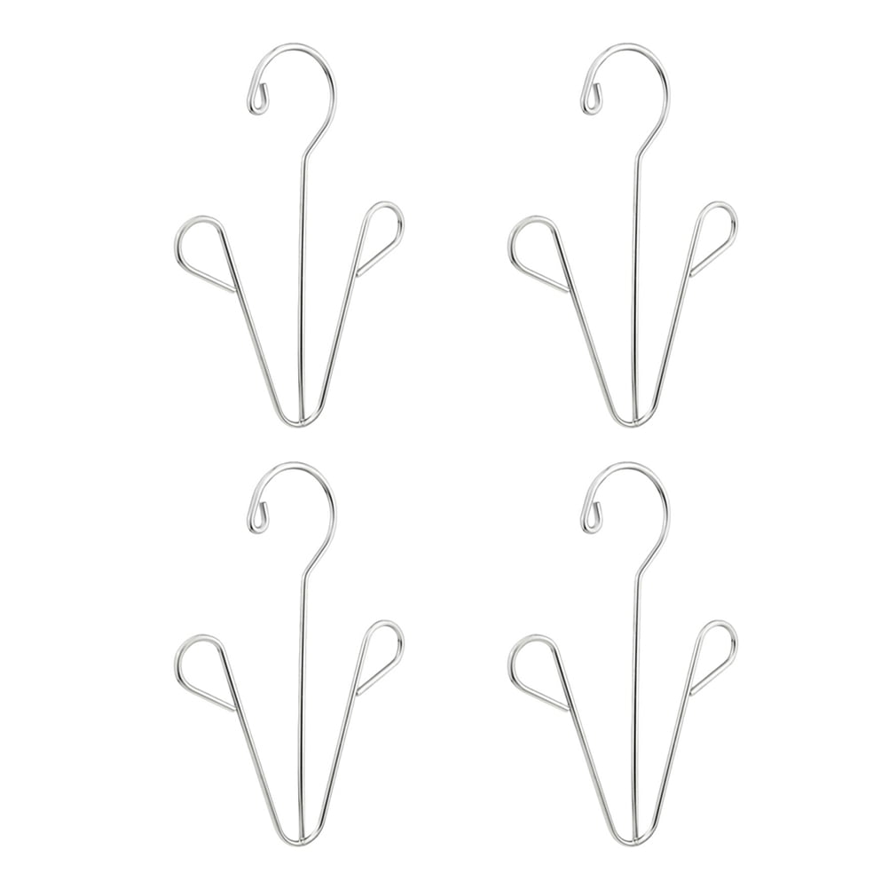 4 Pcs Clothes Drying Rack Shoes Hanger Shoe Hook Hanger Suspension Organizations Hanging Shoe