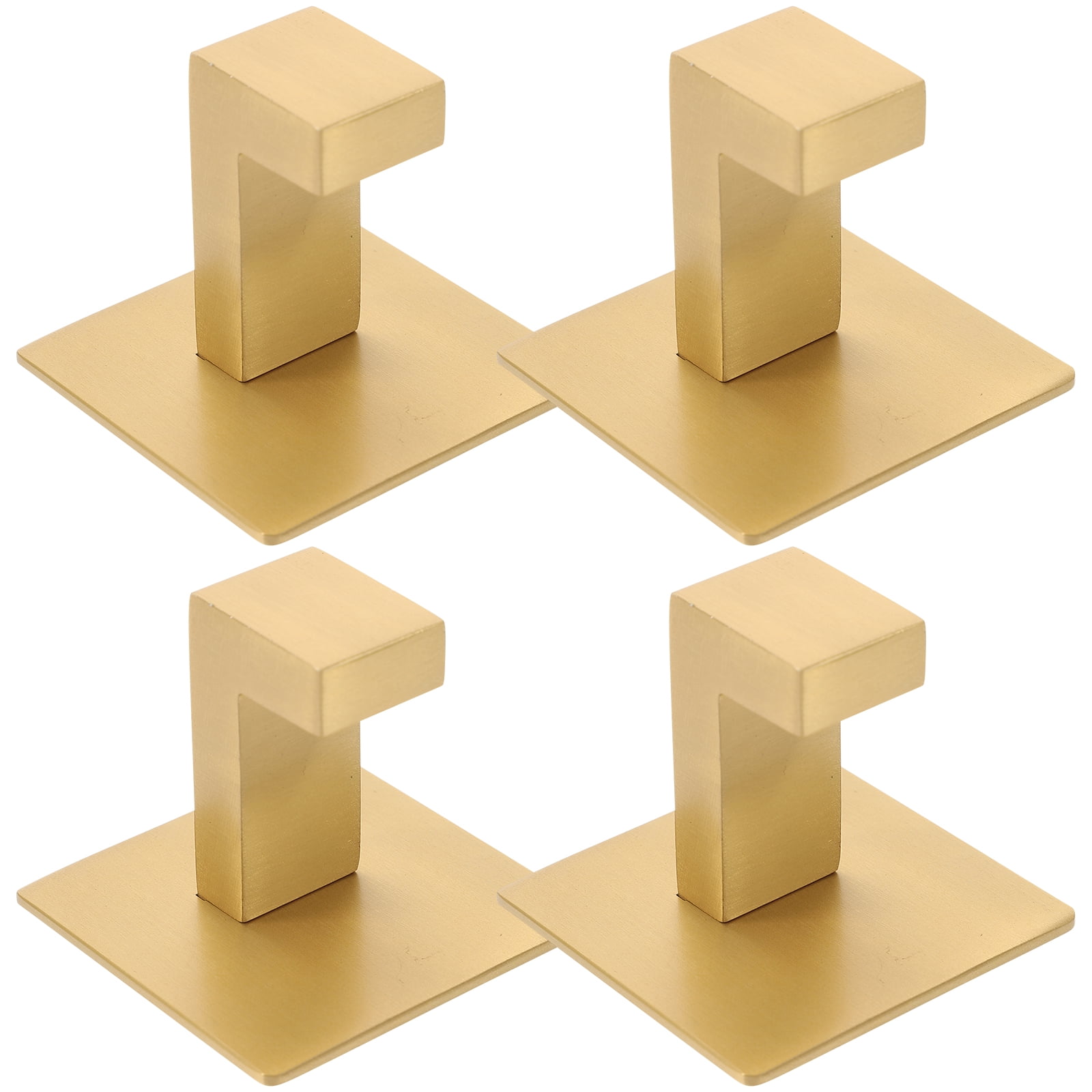 4 Pcs Clothes Hook Hooks for Hanging Heavy Duty Wall Storage Mounted