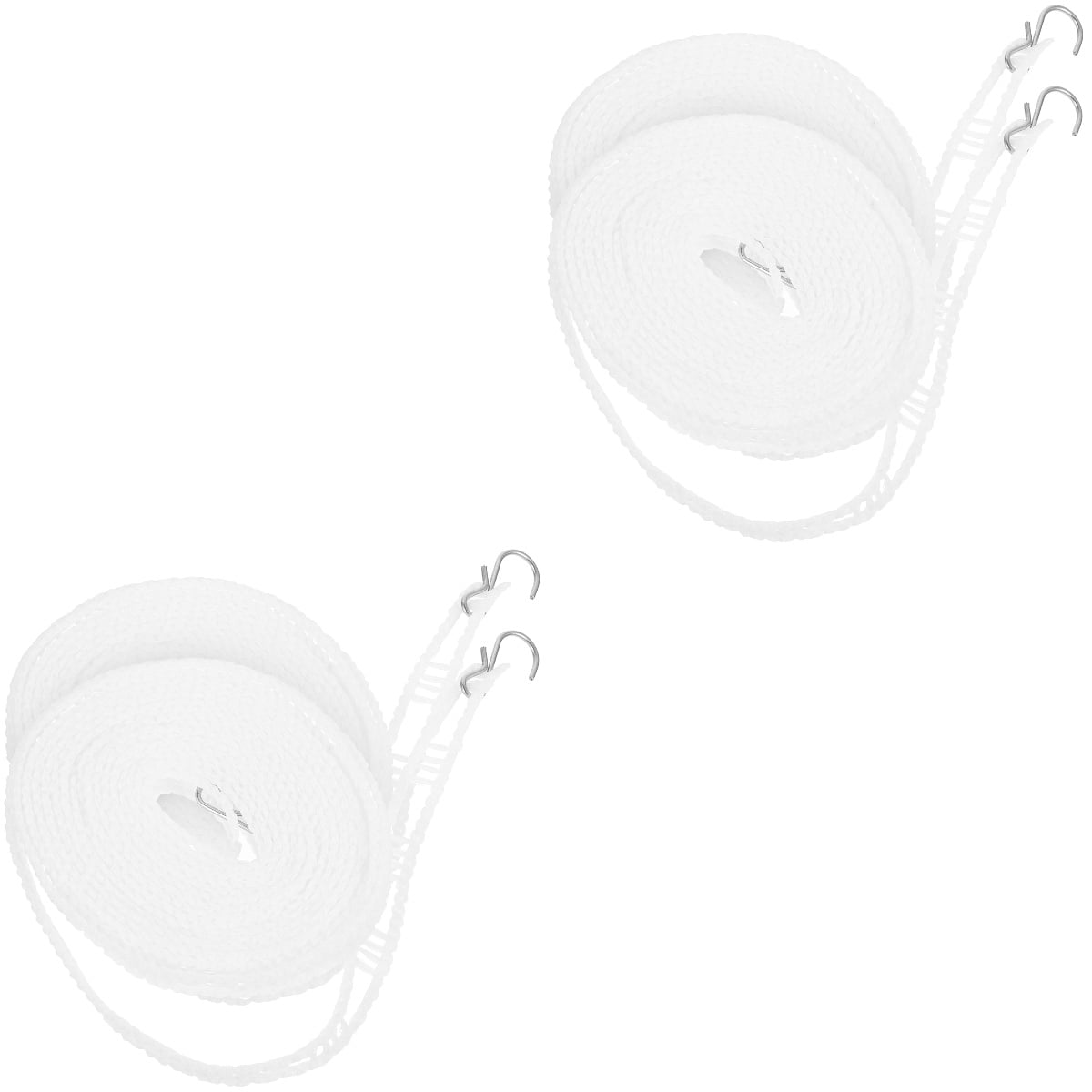 4 Pcs Clothesline Drying Rack Clothes Hanger Rope Clothes Rack Lanyard