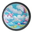 thumbnail image 1 of 4 Pcs Clouds Knobs for Kitchen Cabinet Cupboard Dresser Bookcase Drawer Pulls Handles Round Home Decor, 1 of 8