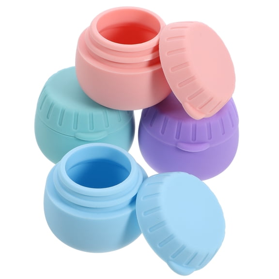 FUEENIRVA Small Travel Lotion Jars for Creams, 1 Set of Empty Cream Containers for Skincare
