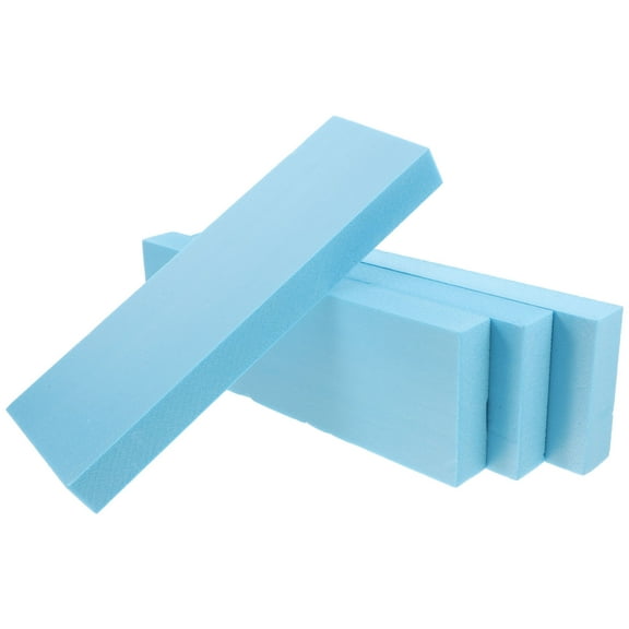 RENACLIPY Blue Craft Foam Block For Model Building 4Pcs 11.8X3.9X1.2In