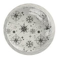 thumbnail image 1 of 4 Pcs Compass Wind Rose Knobs for Kitchen Cabinet Cupboard Dresser Bookcase Drawer Pulls Handles Round Home Decor, 1 of 8