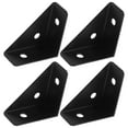 thumbnail image 1 of 4pcs Angle Brackets Metal Corner Brace Bed Supports Replacement Brackets, 1 of 8