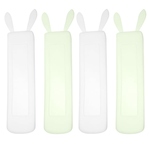 Hytrove 4Pcs Luminous Silicone Cover for Remote Controller with Anti Scratch Function