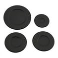 thumbnail image 1 of 4 Pcs Cooker Hob Gas Burner Cap 55mm 75mm 100mm for Oven Gas Hob Burner Crown Flame Cap Kitchen Accessories Concave, 1 of 9