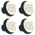 thumbnail image 1 of 4 Pcs Cows and Pigs Knobs for Kitchen Cabinet Cupboard Dresser Bookcase Drawer Pulls Handles Round Home Decor, 1 of 7