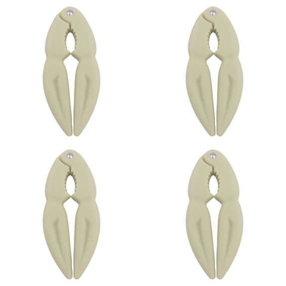 4 Pcs Crab Crackers and Tools,Crab Leg Crackers Lobster Crackers and Tools Nut Crackers for Seafood Shellfish Nuts Home Kitchen Tools(Green)