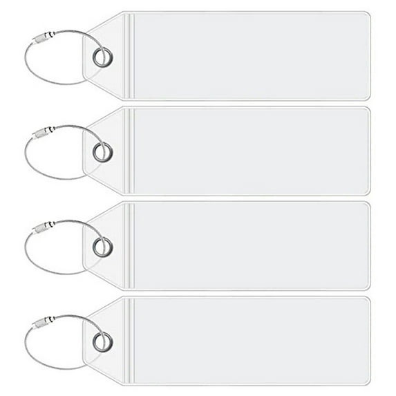 4 Pcs Cruise Baggage Tag Lightweight Portable Tags for Luggage Travel Accesories