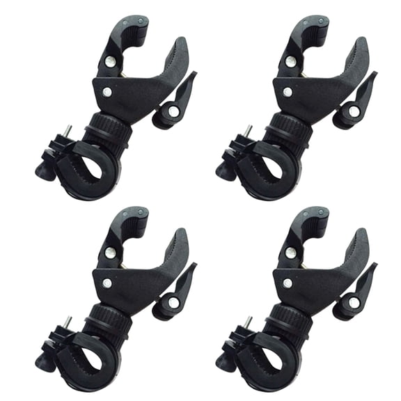 4 Pcs Crutch Holders 90/360 Degree Rotation Walking Holder Bicycles Holders Wheelchair Holder for Bicycles