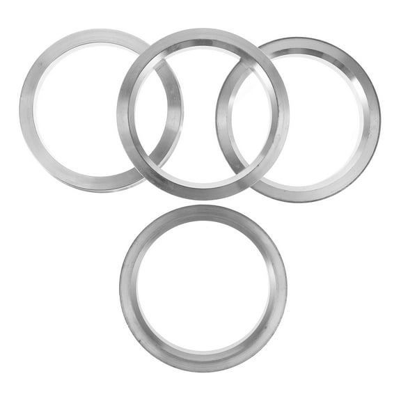4 Pcs Custom Hub Rings Car Exterior Decorations Centric Spacer Center Bore Adapter Reducing Decorate