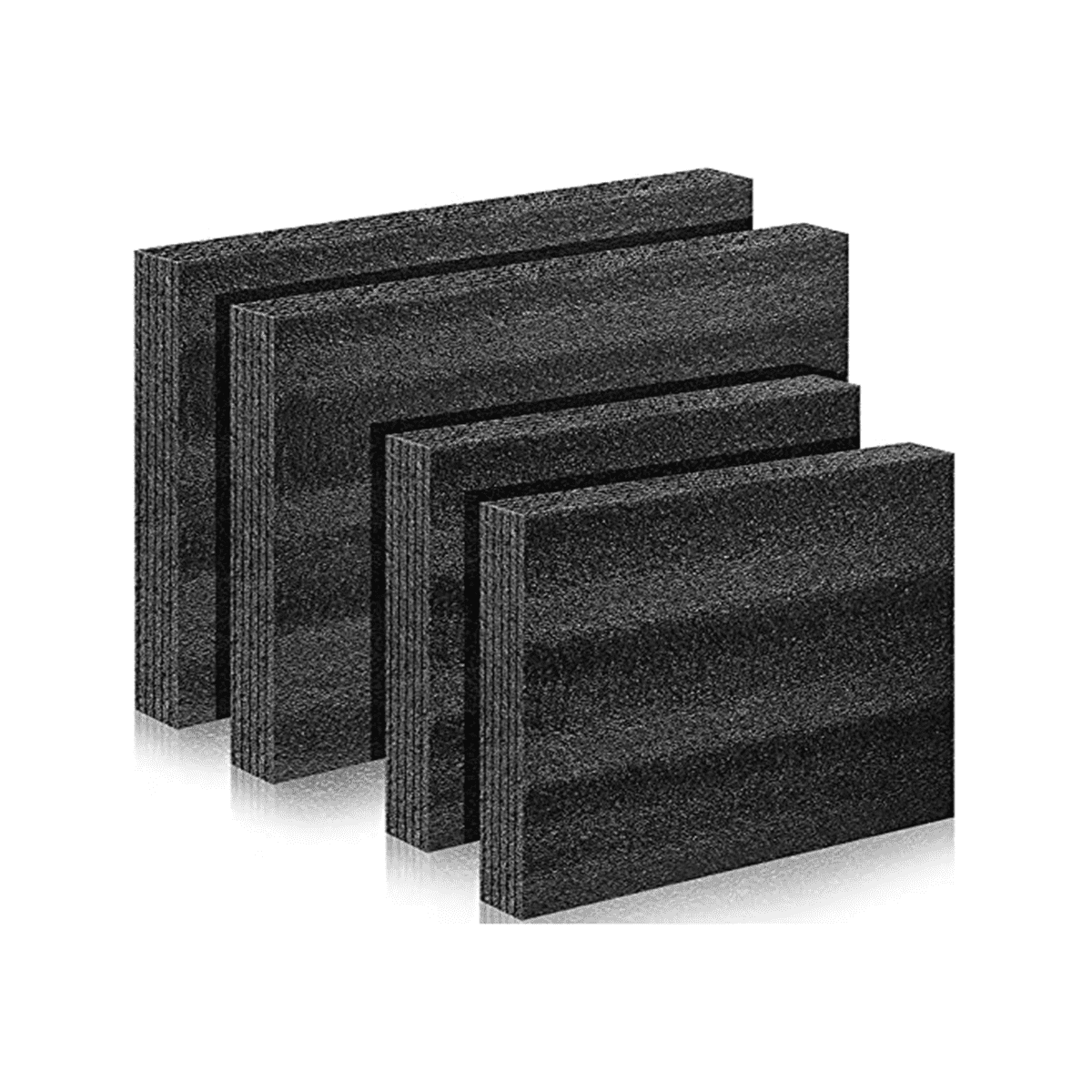 4 Pcs Customizable Polyethylene Foam Packing Foam Inserts for Cases