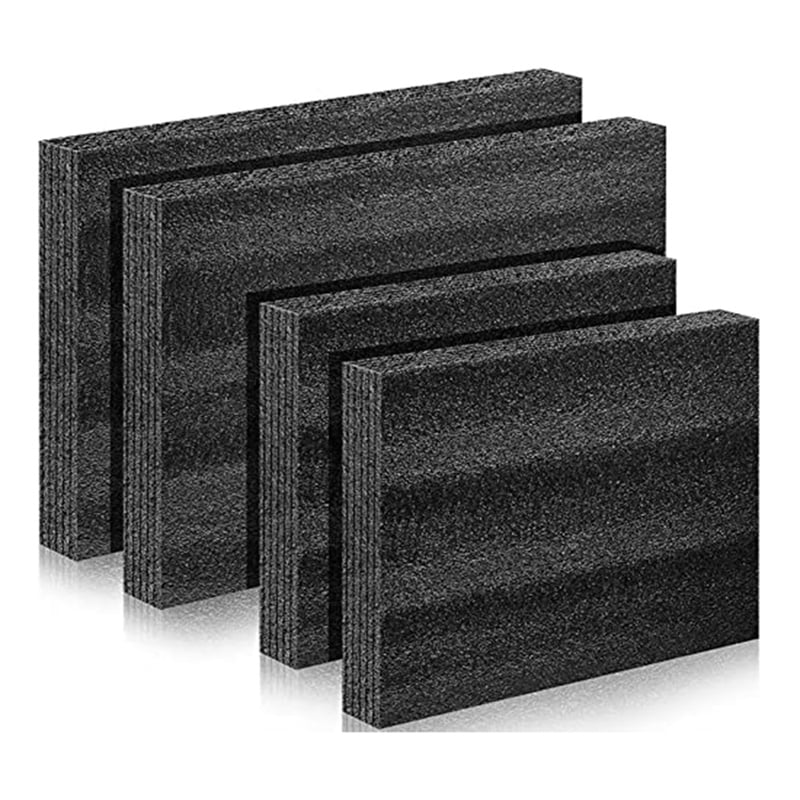 4 Pcs Customizable Polyethylene Foam Packing Foam Inserts for Cases