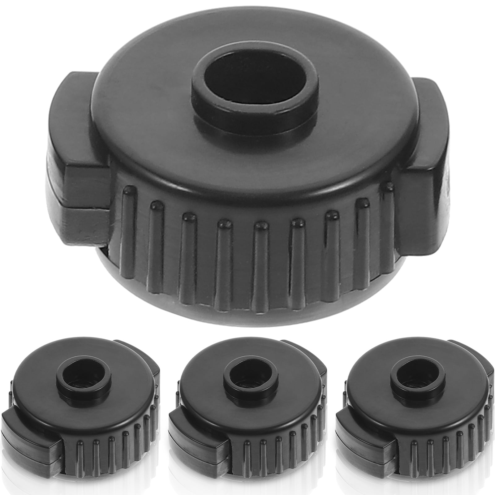 4 Pcs Cymbal Quick Release Cap Rollers Drum Cymbal Replacement Kits Drum Replacement Nuts Quick