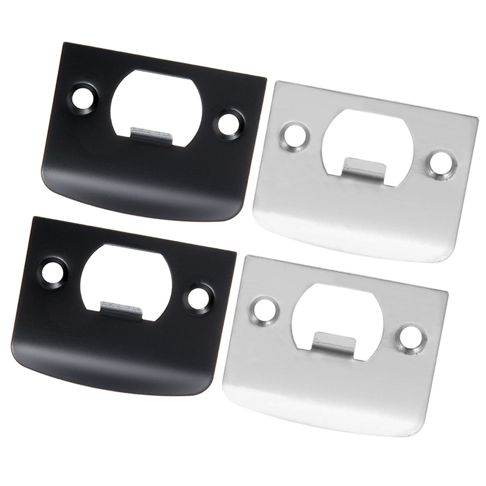 4 Pcs Dead Bolt Door Lock Reinforcement Kit Stainless Steel Repair Jamb Latch Plates