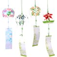 4 Pcs Decor Wind Chimes Balcony Hanging Wind Bell Handcrafted Wind Bell