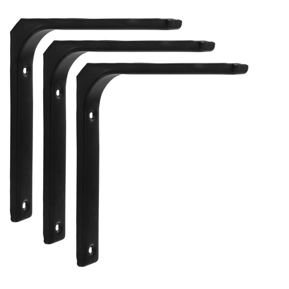 Homoyoyo Heavy Duty Metal L Brackets for Wall Mounting and Shelf Stability
