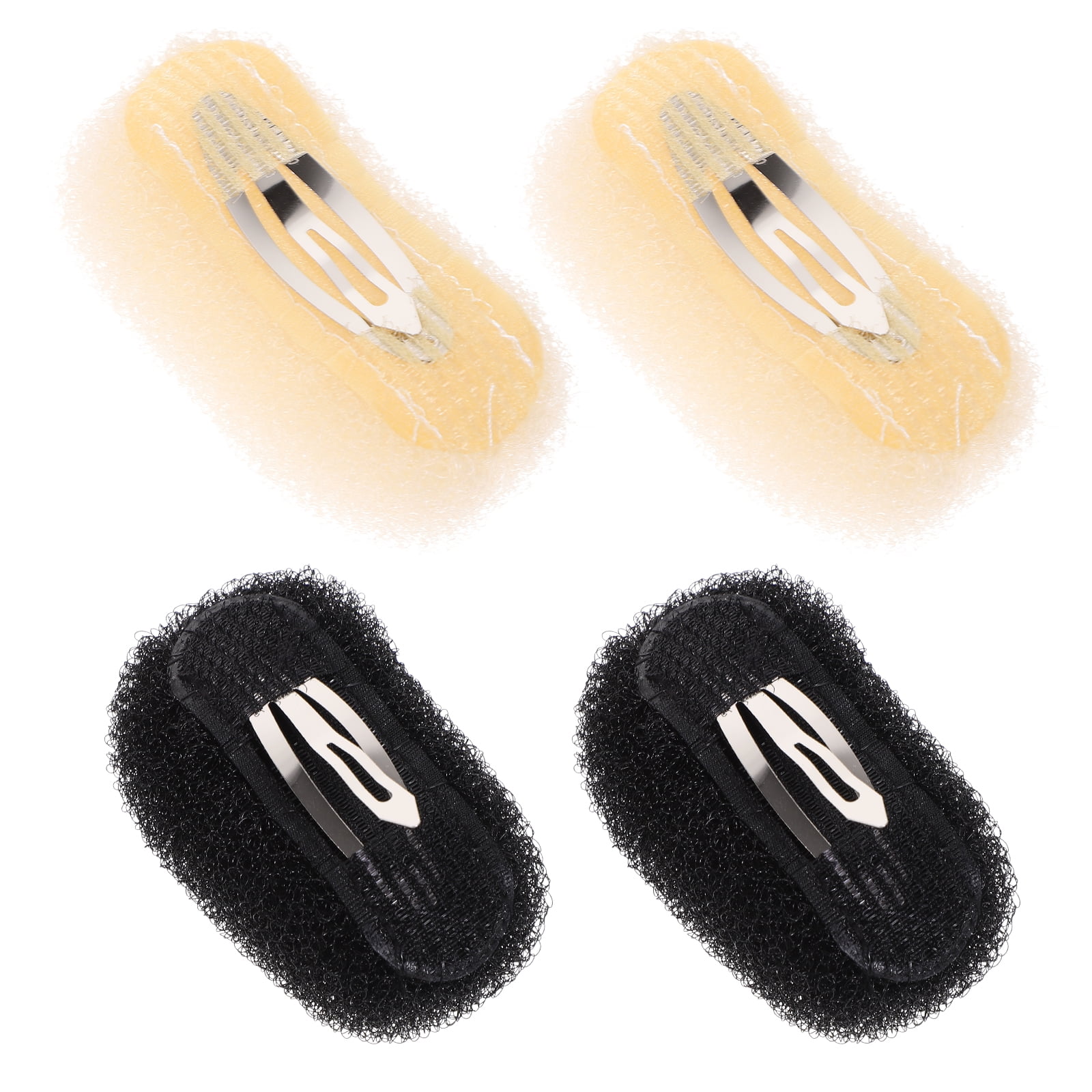4 Pcs Decorative Hair Pin Comb Padding Clips for Updos Bump Booster ...