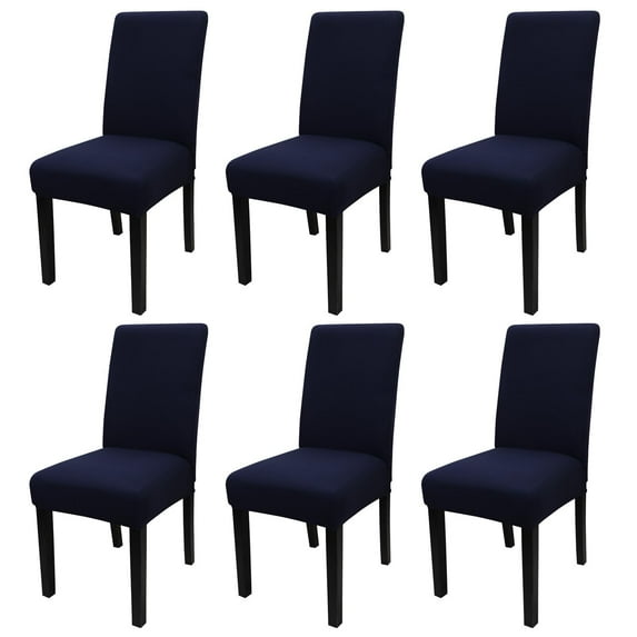 4 Pcs Dining Chair Slipcovers, High Stretch Removable Washable Seat ...