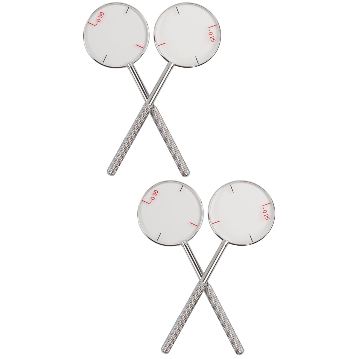 4 Pcs Diopters Cylinder Lens Tool Eye Care Products Optical Diopter Kit