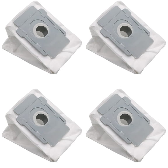 4 Pcs Dirt Disposal Bags Compatible with iRobot Roomba Replacement Parts,Replacement for iRobot Roomba i & s & j Series