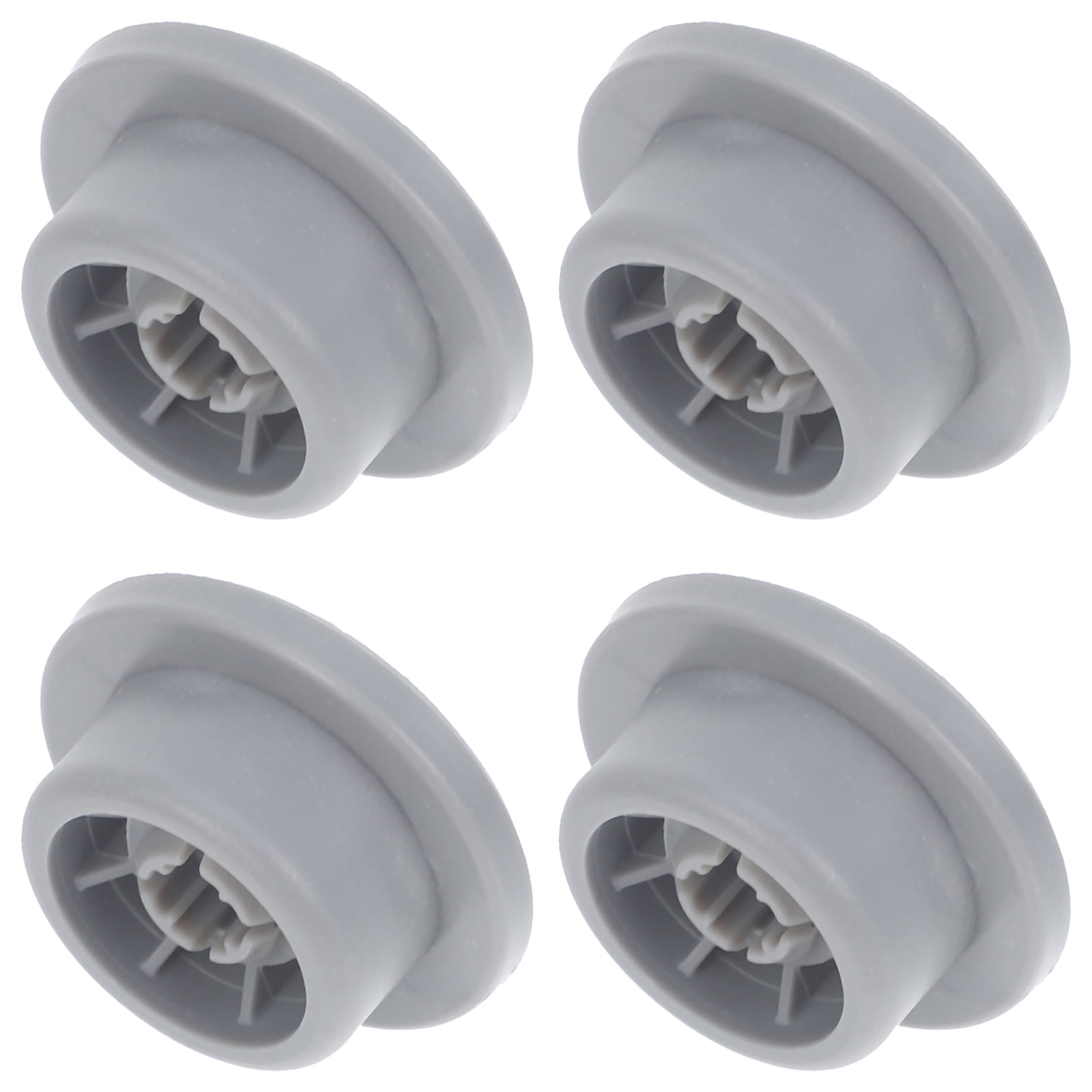 4Pcs Dishwasher Lower Rack Wheel Replacement Plastic Parts - Walmart.com