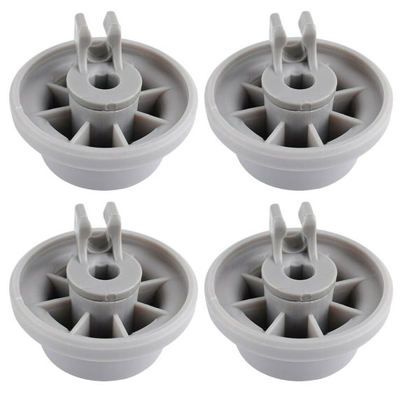 4 Pcs Dishwasher Wheels Castors Appliance Rollers Light Grey