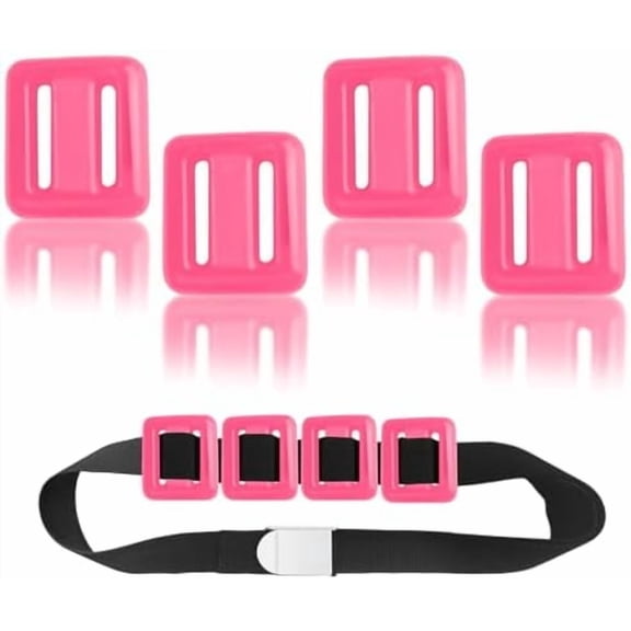 4 Pcs Dive Weight Belt Scuba Weight Belt,2.2 LB Scuba Weights,Nylon Coated Dive Weights Block,Freediving Weighted Dives Belts,Belts with Metal Block Buckle for Free Diving Spear Fishing