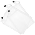 thumbnail image 1 of TABLZONE 4Pcs White Mesh Zipper Pouch Bags with Fine Workmanship and Easy Carry Rope Ring, 1 of 6