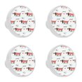 thumbnail image 1 of 4 Pcs Dogs Bones and Lettering Knobs for Kitchen Cabinet Cupboard Dresser Bookcase Drawer Pulls Handles Round Home Decor, 1 of 5