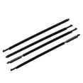 thumbnail image 1 of 4 Pcs Door Auto Window Trim Moulding Belt Weatherstrip Fit for Toyota RAV4 2009-2012, 1 of 6