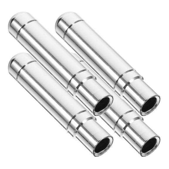 4 Pcs Door Lock Knob Car Pull Pins Automotive Accessories Interior Silver