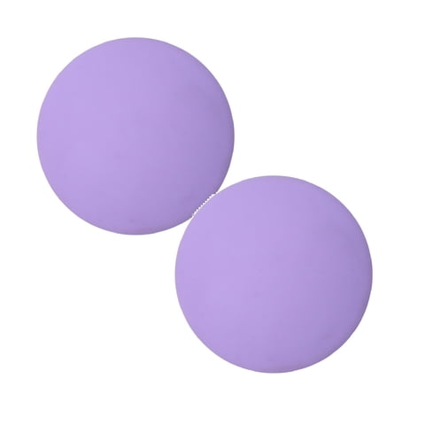 4 Pcs Door Stoppers Wall Protector Buffer Guard Doorknob for Door Knobs Self-Adhesive Door Stopper Guards Quiet Rubber Bumpers Soft Rubber Crash Pad for Wall Protection, Purple