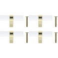 thumbnail image 1 of 4 Pcs Drawer Door Handle Acrylic Cabinet Pulls Cupboard Knobs Kitchen Handles Single Hole Dresser, 1 of 6