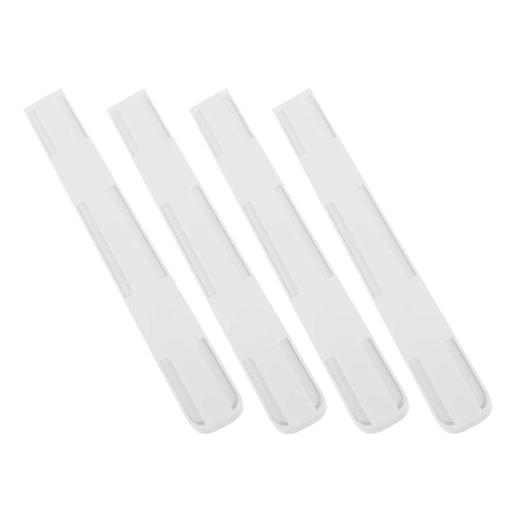 4Pcs Plastic Drawer Slides Full Extension Side Mount Heavy Duty Drawer ...