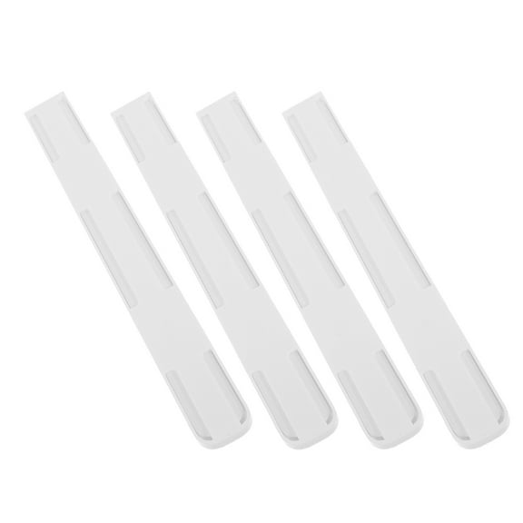 4-Pack Heavy Duty Plastic Drawer Slides Full Extension Side Mount Rails for Kitchen Cabinets and Furniture
