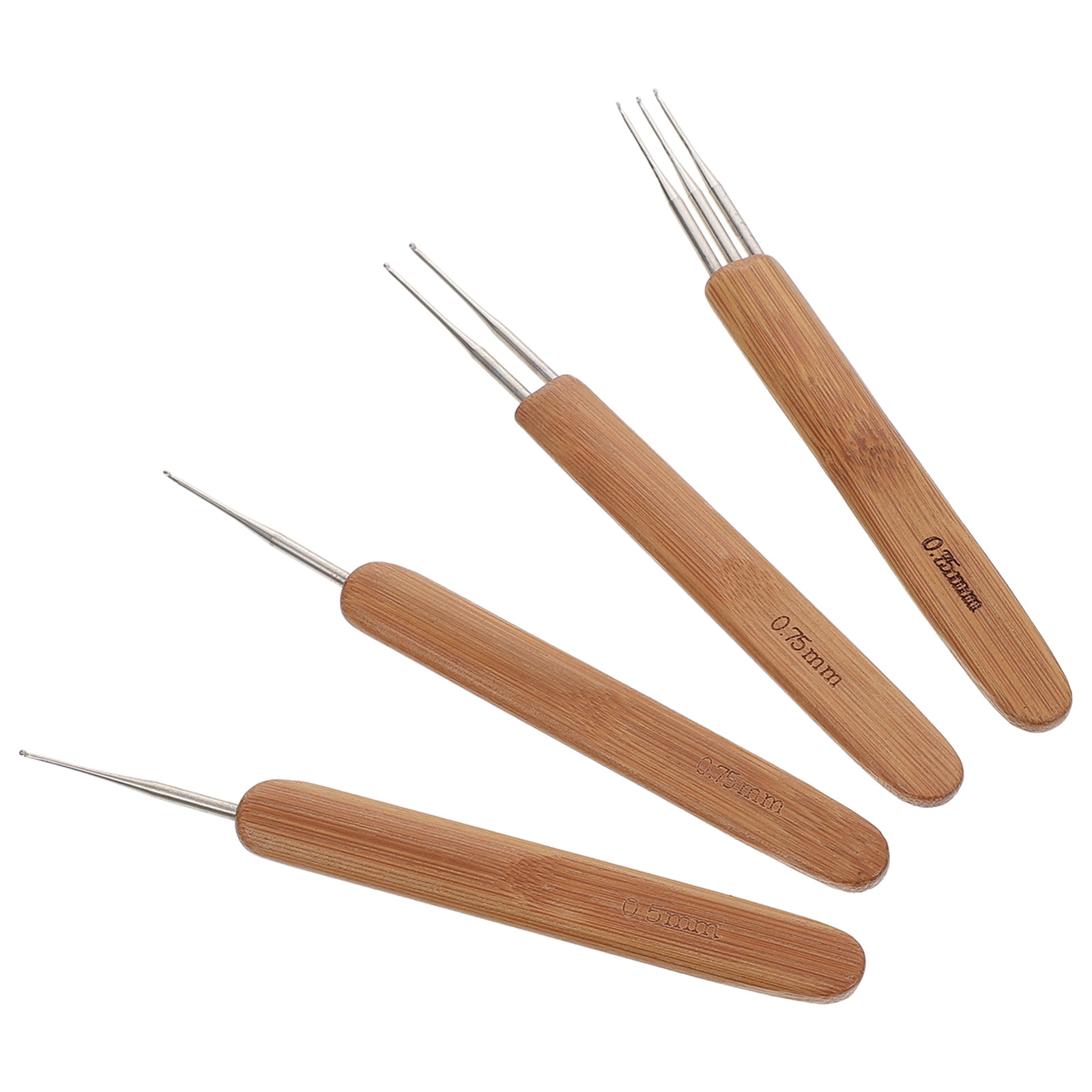 4 Pcs Dreadlock Tool Dreadlocks Hooks Pliers for Hair Needle Braid