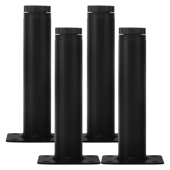 4 Pcs Dresser Bed Table Nightstand Bedside Cabinet Nightstands Furniture Legs Replacement Metal for Support