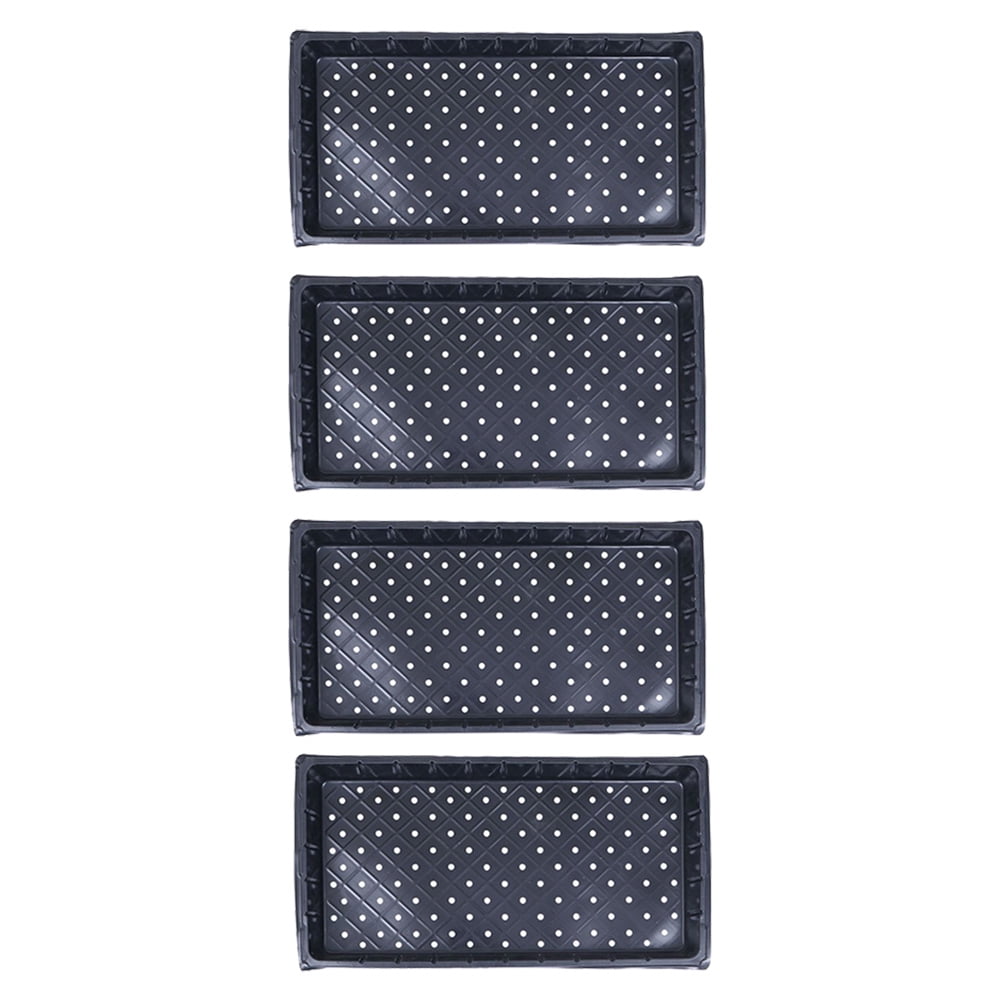 4 Pcs Drip Pan Utility Tray Succulent Kit Tiny Containers Plugs Tray