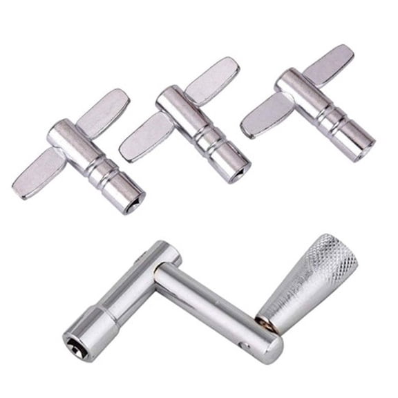 4 Pcs Drum Tuning Parts Drum Keys Set Standard Square Wrench 5.5mm