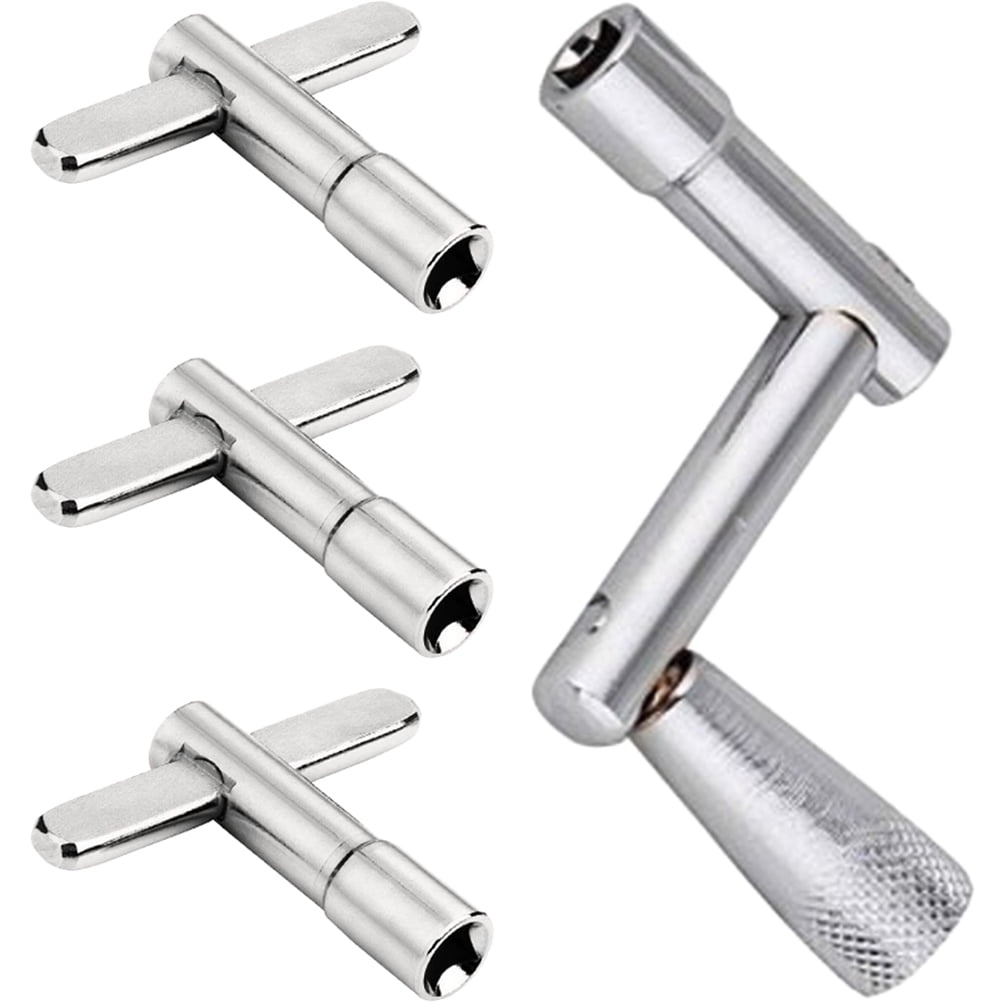 4 Pcs Drum Wrench Tuning Key Percussion Instruments Parts Tools Keys