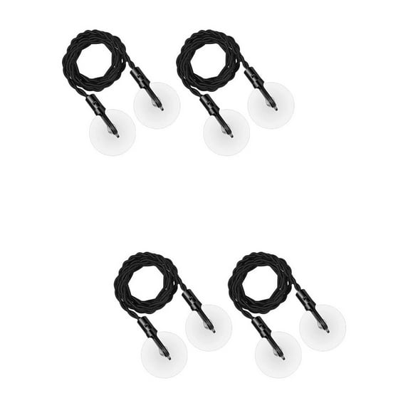 4 Pcs Drying Rack Travel Clothes Line Clothesline for Outdoor Laundry Telescopic Hanging Pvc
