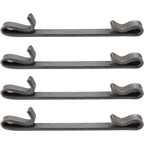 4 Pcs Early 2'' Double Loop Style Tool Box Drawer Slide Retaining Keeper Clips for Napa Mac Matco Proto Sears Craftsman Toolbox