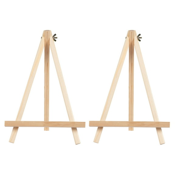 4 Pcs Mini Easel Stand Set for Kids - Easel Drawing Board Support, Sketch Frame, Child Art Display Decor