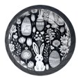 thumbnail image 1 of 4 Pcs Easter Egg Knobs for Kitchen Cabinet Cupboard Dresser Bookcase Drawer Pulls Handles Round Home Decor, 1 of 8