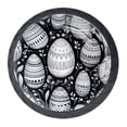 thumbnail image 1 of 4 Pcs Easter Egg Knobs for Kitchen Cabinet Cupboard Dresser Bookcase Drawer Pulls Handles Round Home Decor, 1 of 8