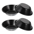 thumbnail image 1 of 4 Pcs Egg Tart Mold Bread Baking Mould Mini Loaf Pans Pie Muffin Tins, 1 of 6
