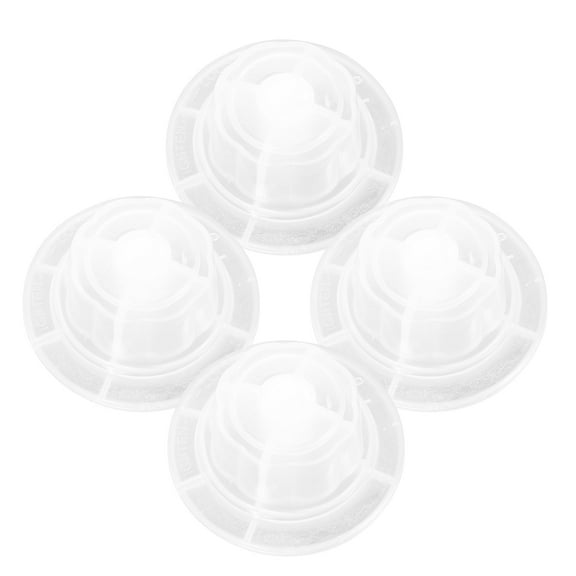 4 Pcs Electric Fan Accessories Universal Nut Cover Plastic Replacement Covers for Nuts Baffle