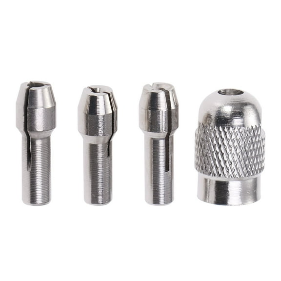 UPOUART Drill Chuck Collet Set Silver Diy Projects Hobbyists